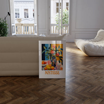 Henri Matisse Print - Aesthetic Matisse Poster for Modern Gallery Exhibition Art, Minimalist Neutral Wall Art, Matisse Cut outs Gift Idea