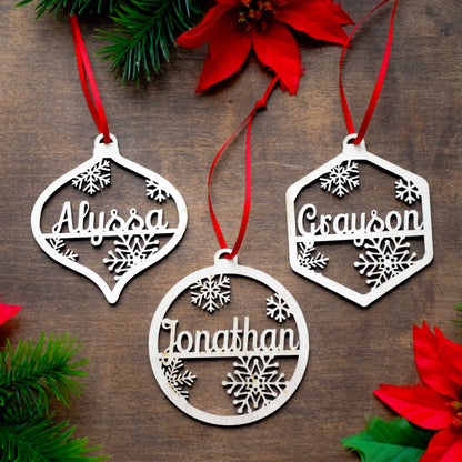 Christmas Ornaments Personalized| Custom Name Ornaments |  Corporate Bulk Gift | Christmas Bauble
