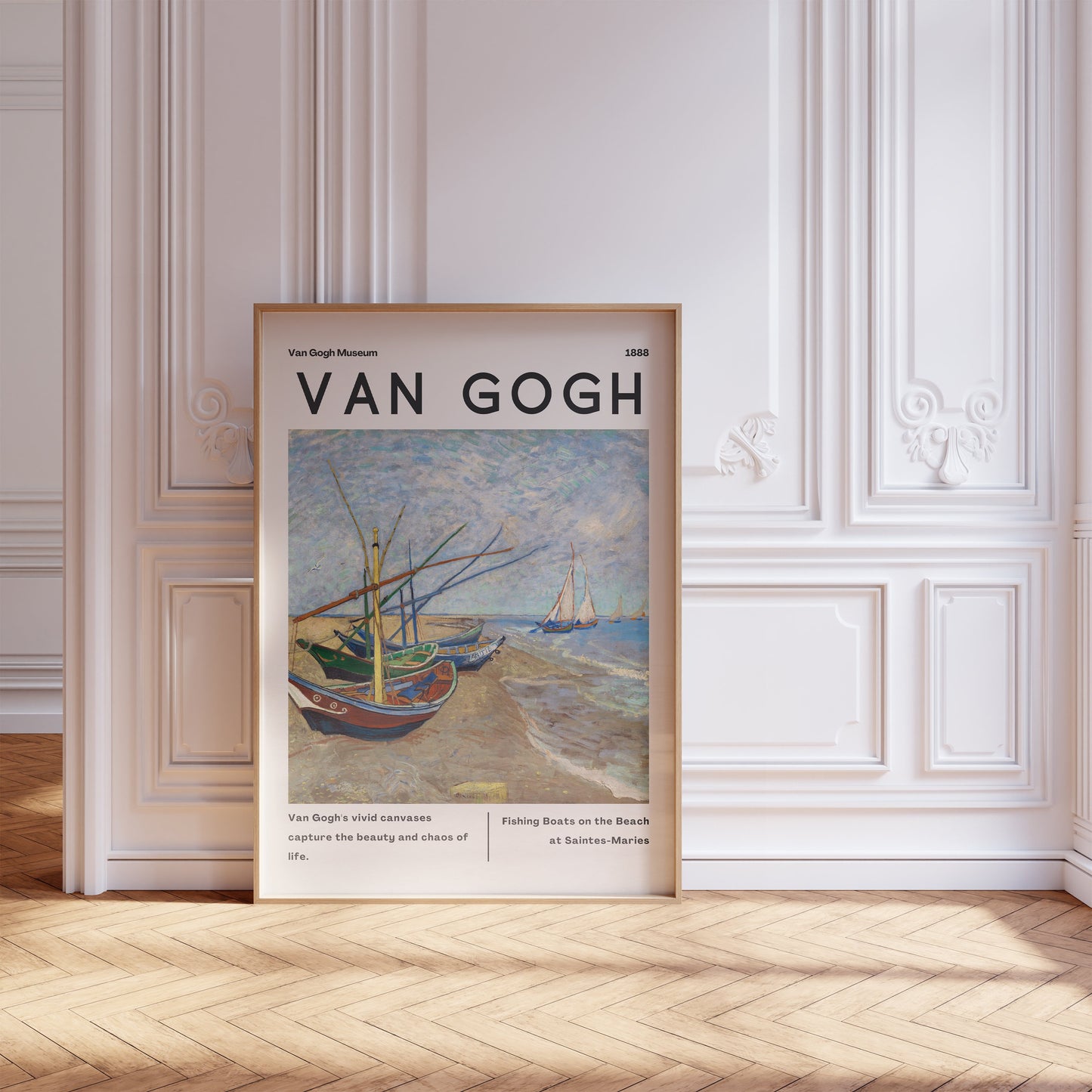 Vincent Van Gogh Poster - Modern Exhibition Wall Art, Van Gogh Print as Classic Art Painting, Impressionist Print as Trendy Home Decor