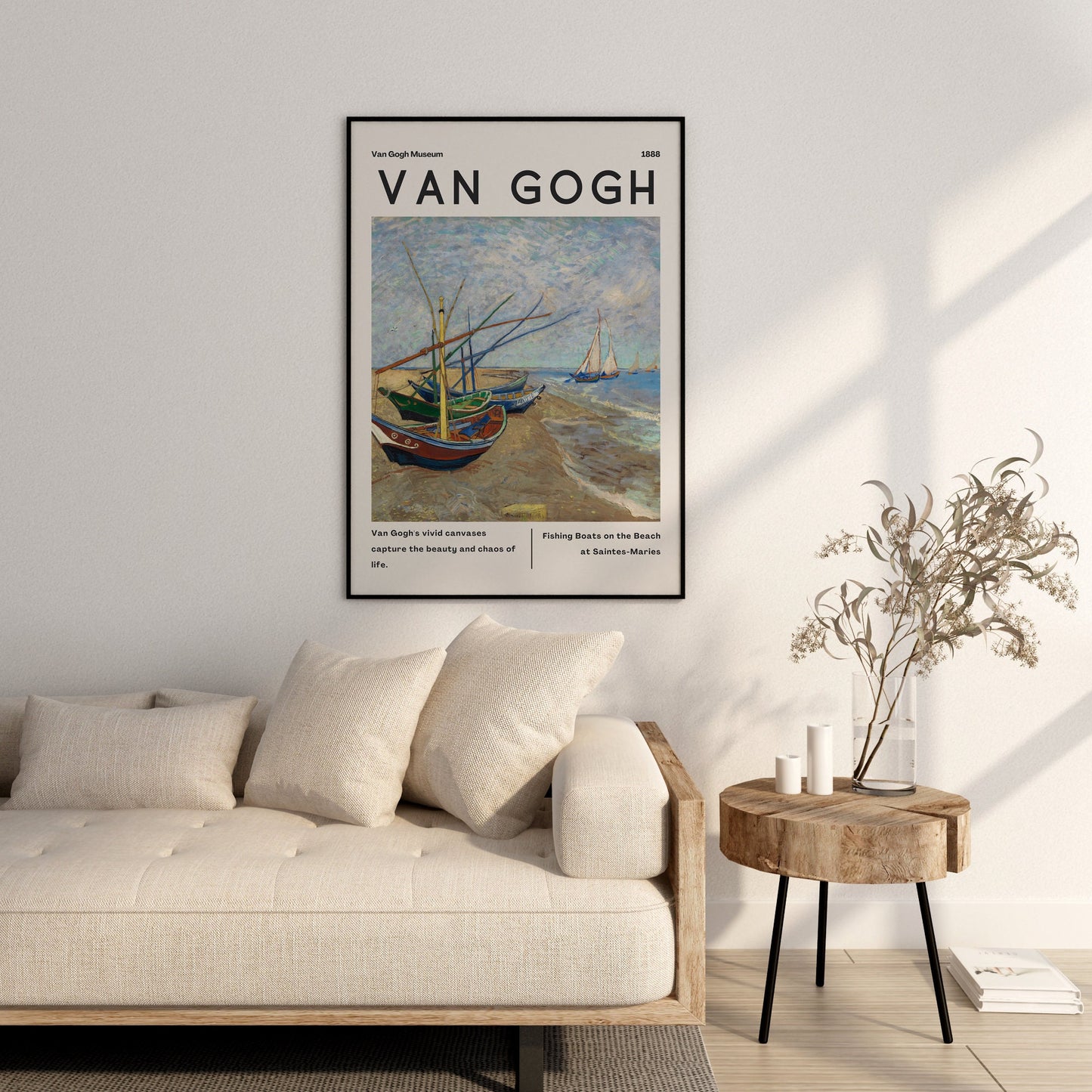 Vincent Van Gogh Poster - Modern Exhibition Wall Art, Van Gogh Print as Classic Art Painting, Impressionist Print as Trendy Home Decor