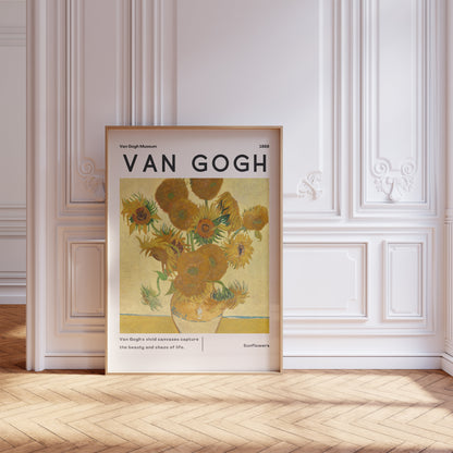 Vincent Van Gogh Poster - Modern Exhibition Wall Art, Van Gogh Print as Classic Art Painting, Impressionist Print as Trendy Home Decor