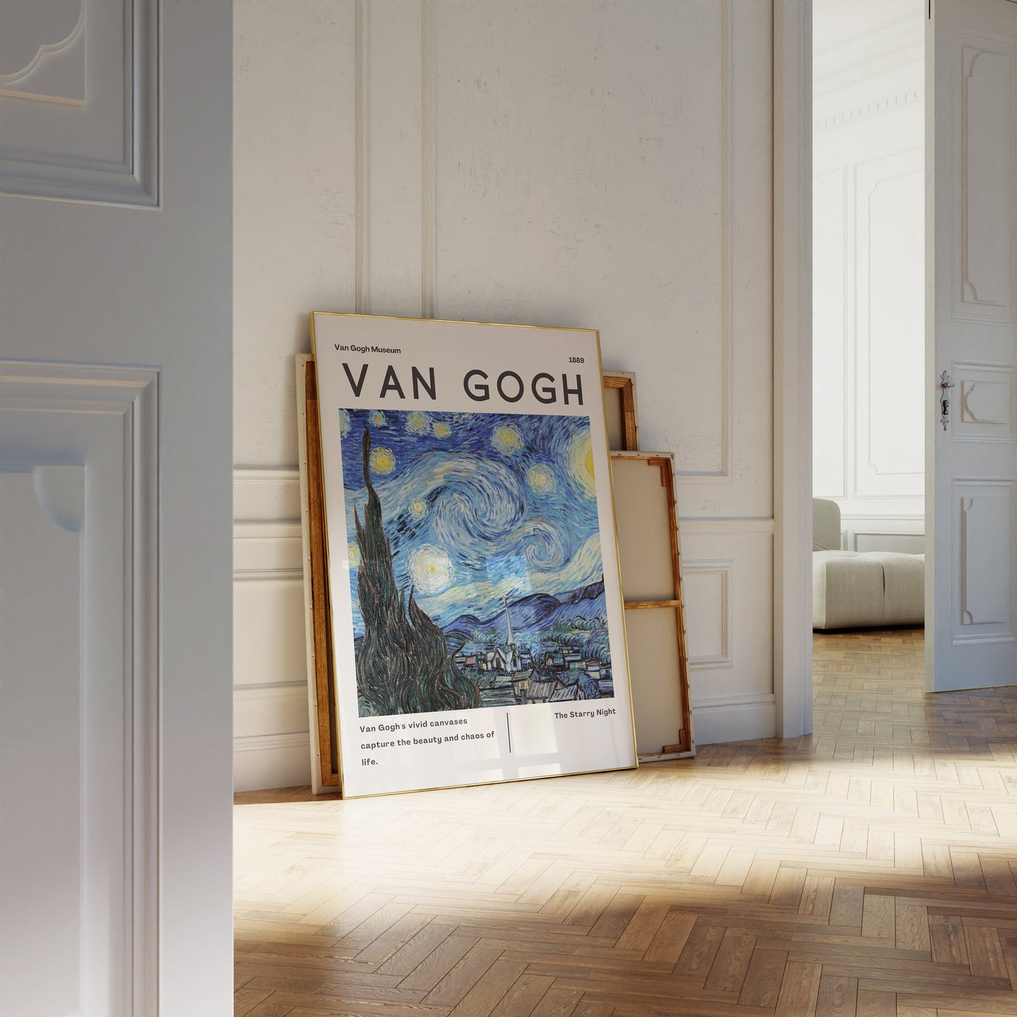 Vincent Van Gogh Poster - Modern Exhibition Wall Art, Van Gogh Print as Classic Art Painting, Impressionist Print as Trendy Home Decor