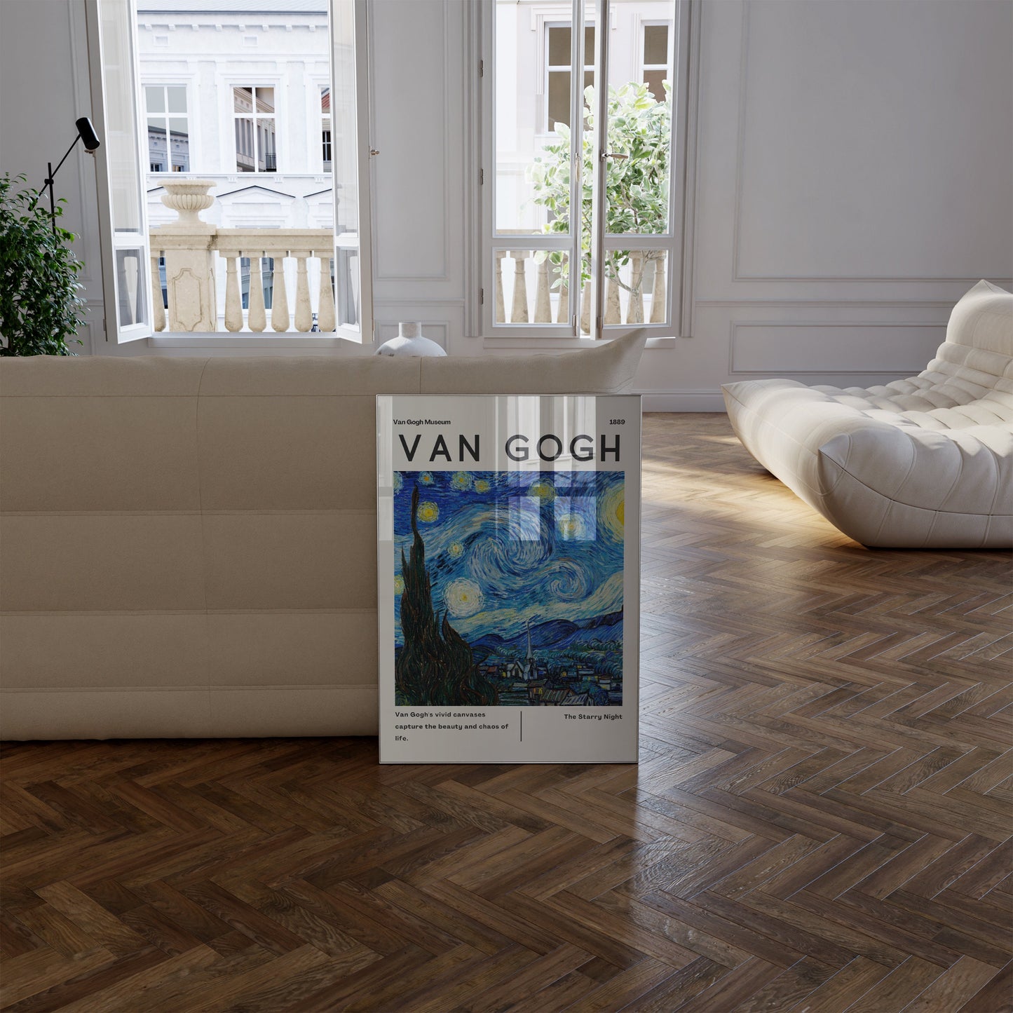 Vincent Van Gogh Poster - Modern Exhibition Wall Art, Van Gogh Print as Classic Art Painting, Impressionist Print as Trendy Home Decor