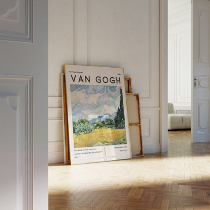 Vincent Van Gogh Poster - Modern Exhibition Wall Art, Van Gogh Print as Classic Art Painting, Impressionist Print as Trendy Home Decor