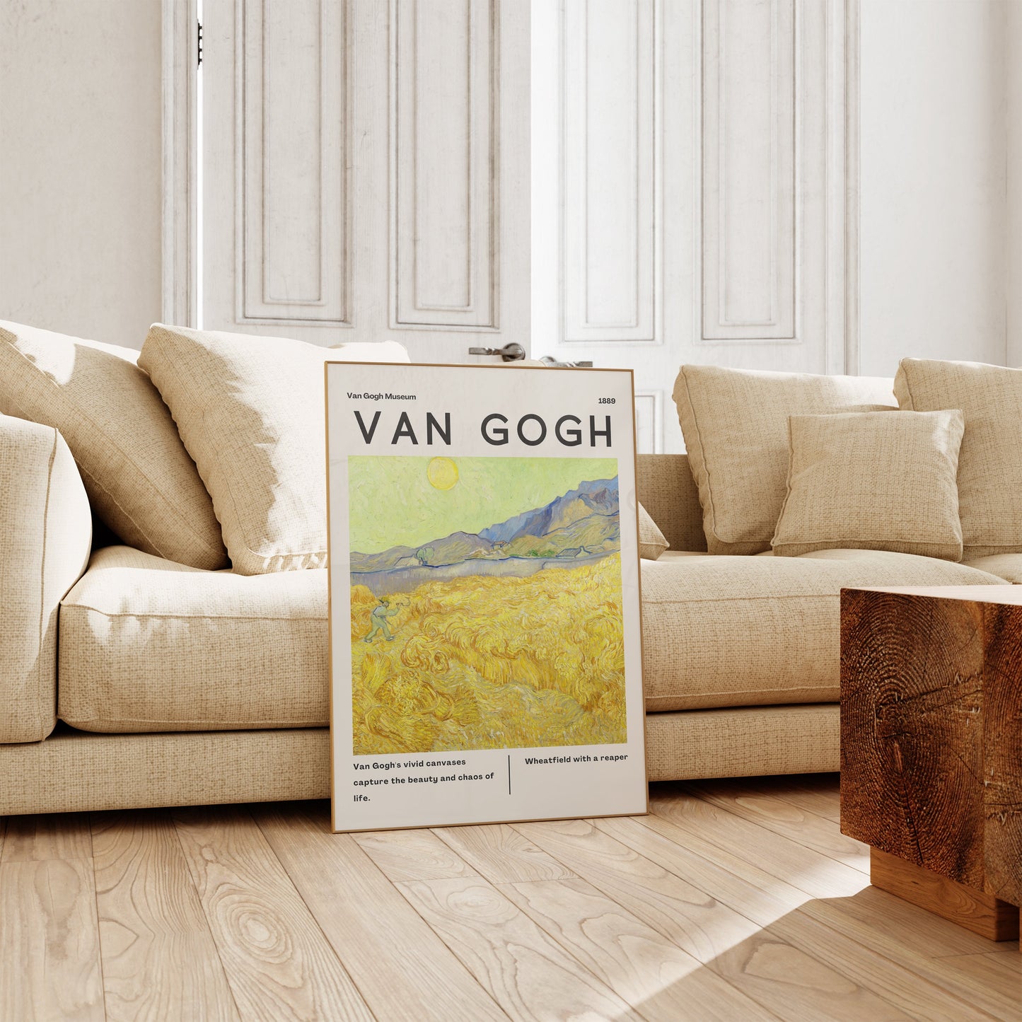 Vincent Van Gogh Poster - Modern Exhibition Wall Art, Van Gogh Print as Classic Art Painting, Impressionist Print as Trendy Home Decor