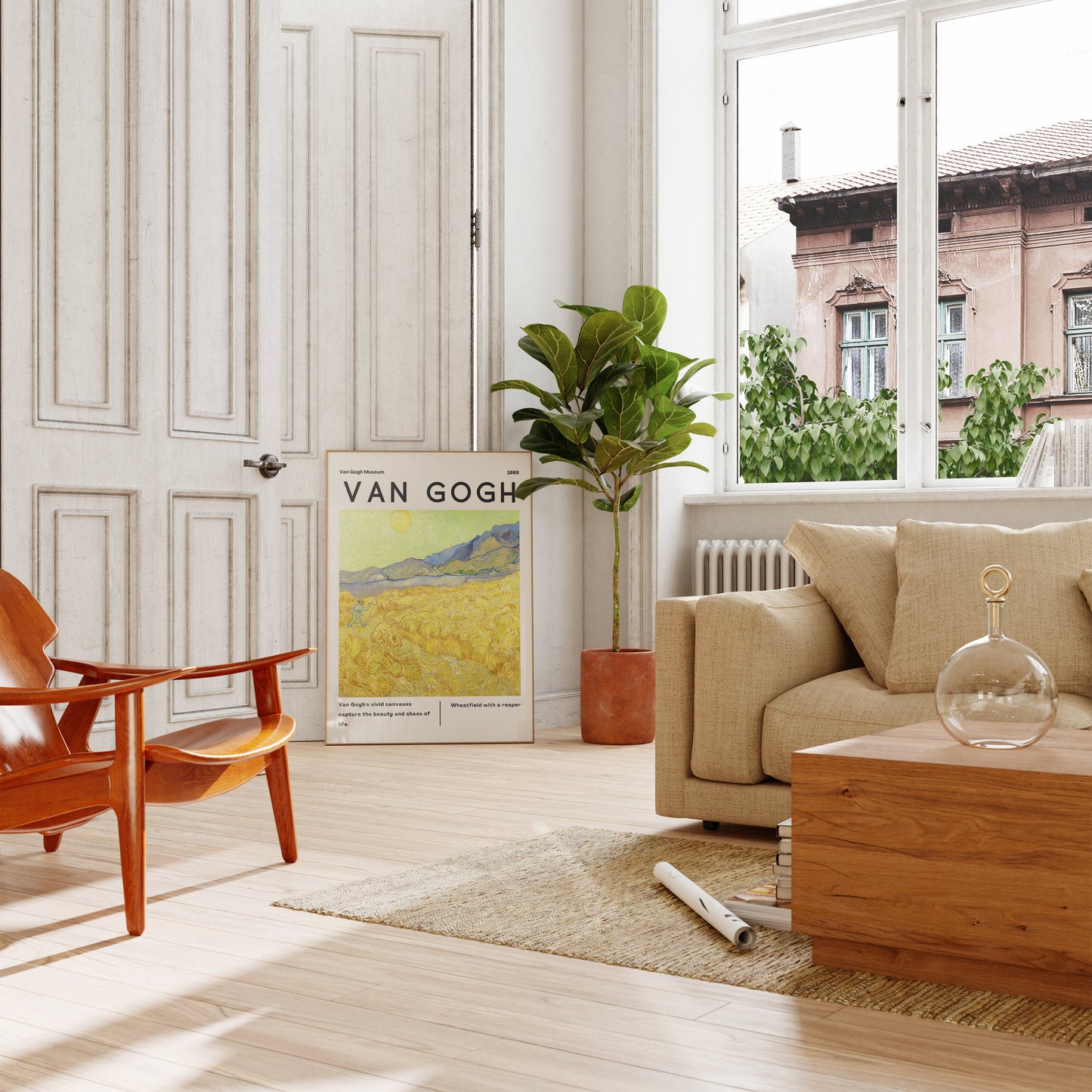 Vincent Van Gogh Poster - Modern Exhibition Wall Art, Van Gogh Print as Classic Art Painting, Impressionist Print as Trendy Home Decor