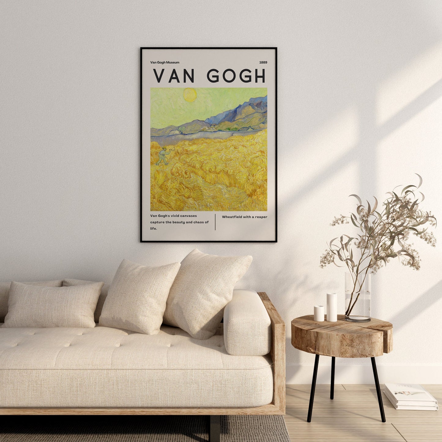 Vincent Van Gogh Poster - Modern Exhibition Wall Art, Van Gogh Print as Classic Art Painting, Impressionist Print as Trendy Home Decor