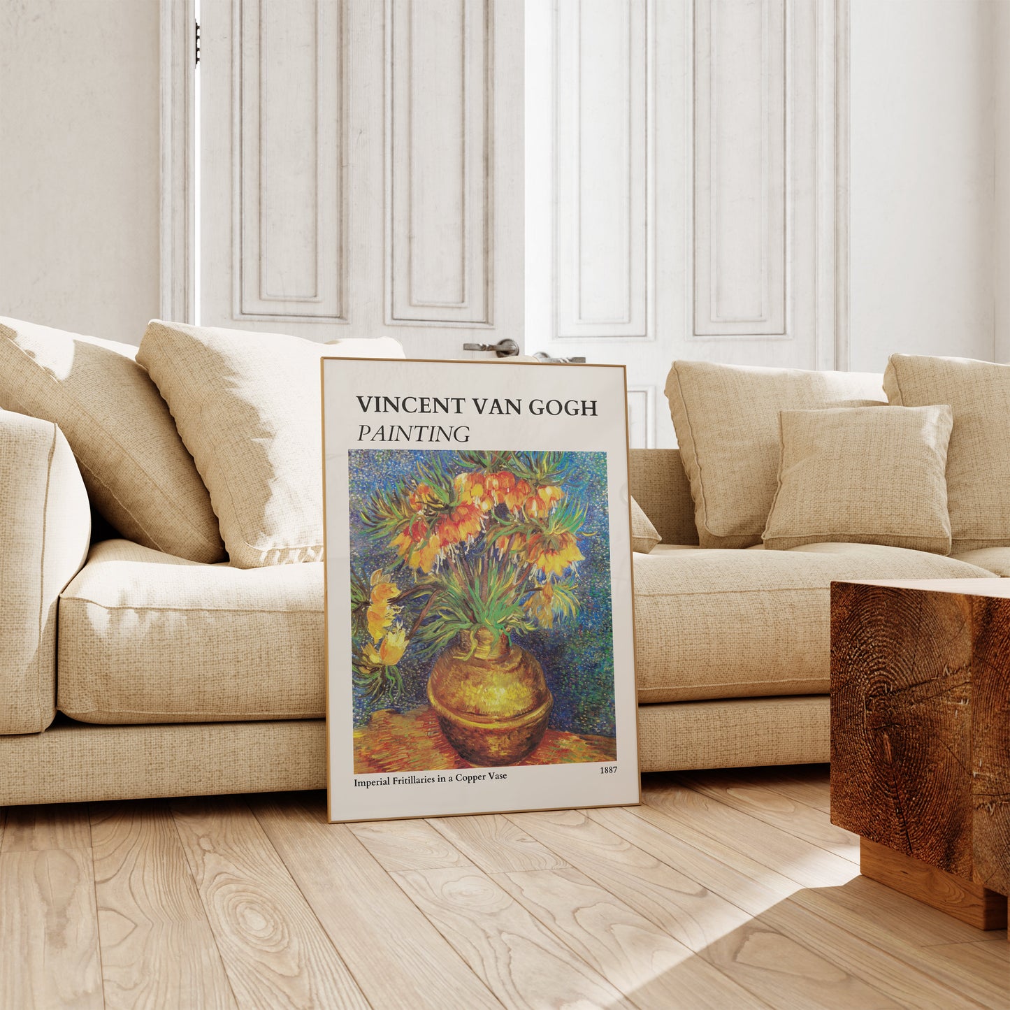 Vincent Van Gogh Poster - Modern Exhibition Wall Art, Van Gogh Print as Classic Art Painting, Impressionist Print as Trendy Home Decor