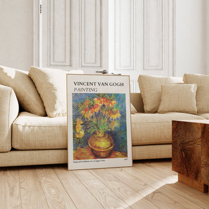 Vincent Van Gogh Poster - Modern Exhibition Wall Art, Van Gogh Print as Classic Art Painting, Impressionist Print as Trendy Home Decor