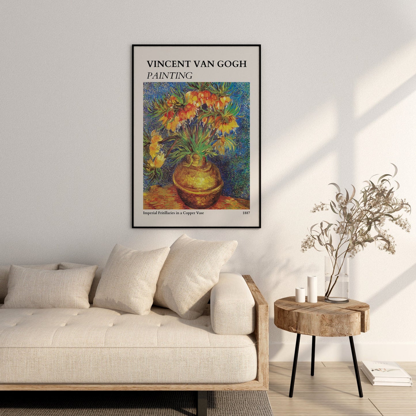 Vincent Van Gogh Poster - Modern Exhibition Wall Art, Van Gogh Print as Classic Art Painting, Impressionist Print as Trendy Home Decor