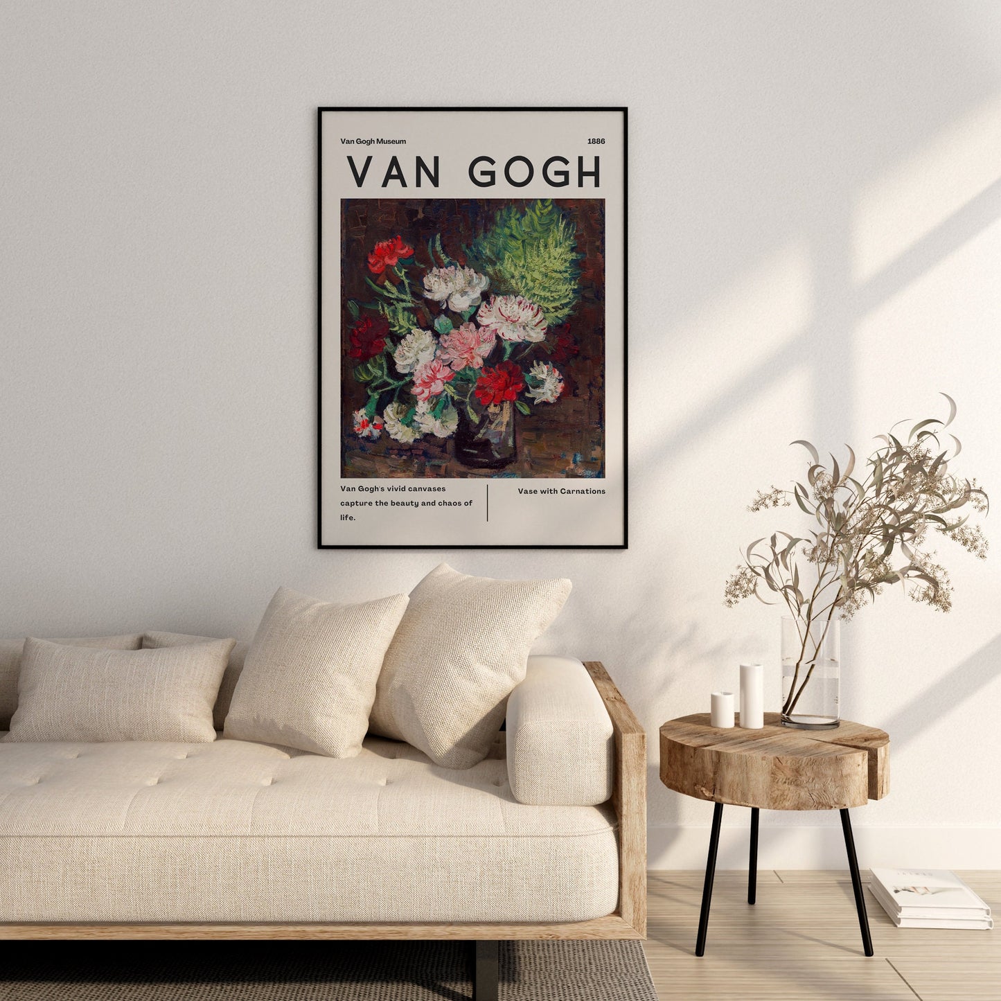 Vincent Van Gogh Poster - Modern Exhibition Wall Art, Van Gogh Print as Classic Art Painting, Impressionist Print as Trendy Home Decor