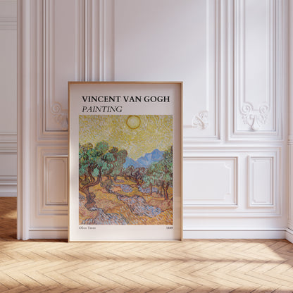 Vincent Van Gogh Poster - Modern Exhibition Wall Art, Van Gogh Print as Classic Art Painting, Impressionist Print as Trendy Home Decor