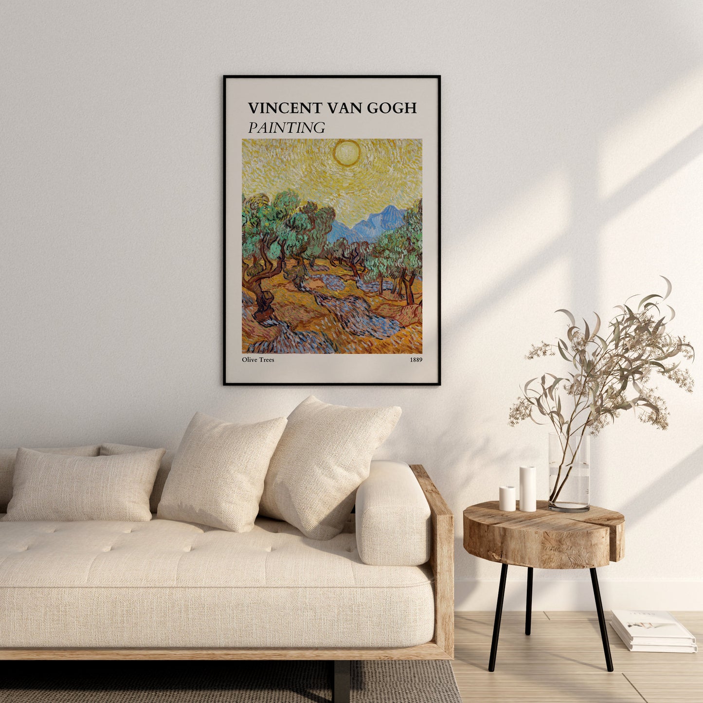 Vincent Van Gogh Poster - Modern Exhibition Wall Art, Van Gogh Print as Classic Art Painting, Impressionist Print as Trendy Home Decor