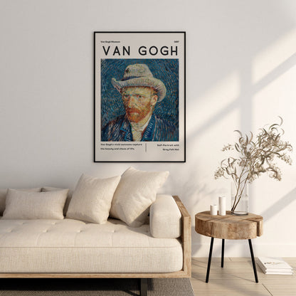 Vincent Van Gogh Poster - Modern Exhibition Wall Art, Van Gogh Print as Classic Art Painting, Impressionist Print as Trendy Home Decor