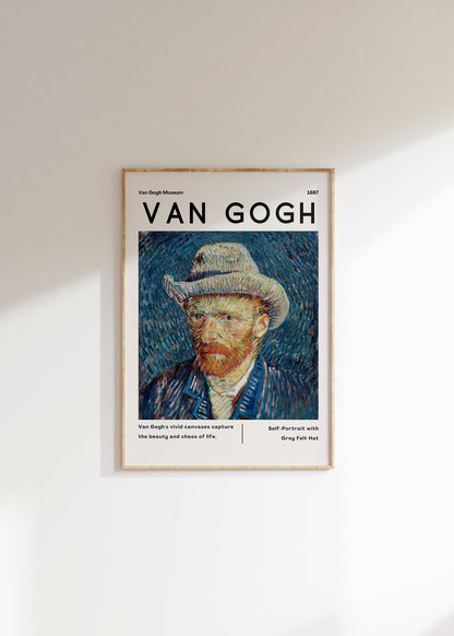 Vincent Van Gogh Poster - Modern Exhibition Wall Art, Van Gogh Print as Classic Art Painting, Impressionist Print as Trendy Home Decor