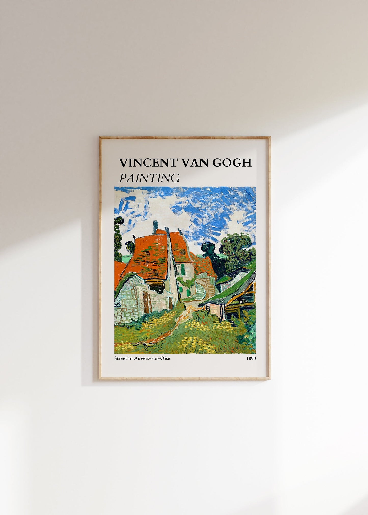 Vincent Van Gogh Poster - Modern Exhibition Wall Art, Van Gogh Print as Classic Art Painting, Impressionist Print as Trendy Home Decor