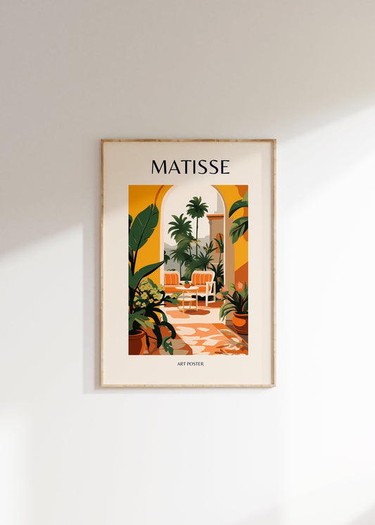 Henri Matisse Print - Modern Gallery Exhibition Art, Aesthetic Matisse Poster, Minimalist Floral Wall Art, Colorful Classic Art Home Decor