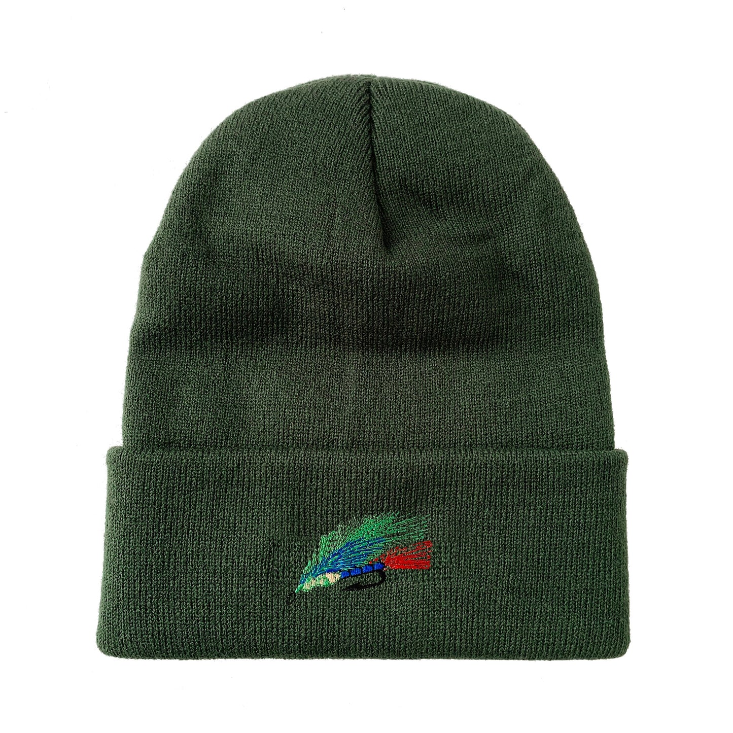 Fishing Lures Embroidered Beanie Dad Winter Hat