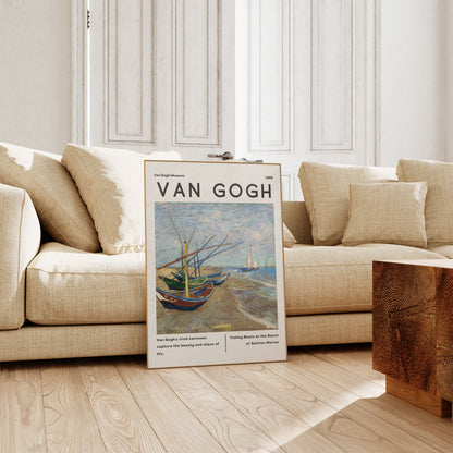 Vincent Van Gogh Poster - Modern Exhibition Wall Art, Van Gogh Print as Classic Art Painting, Impressionist Print as Trendy Home Decor