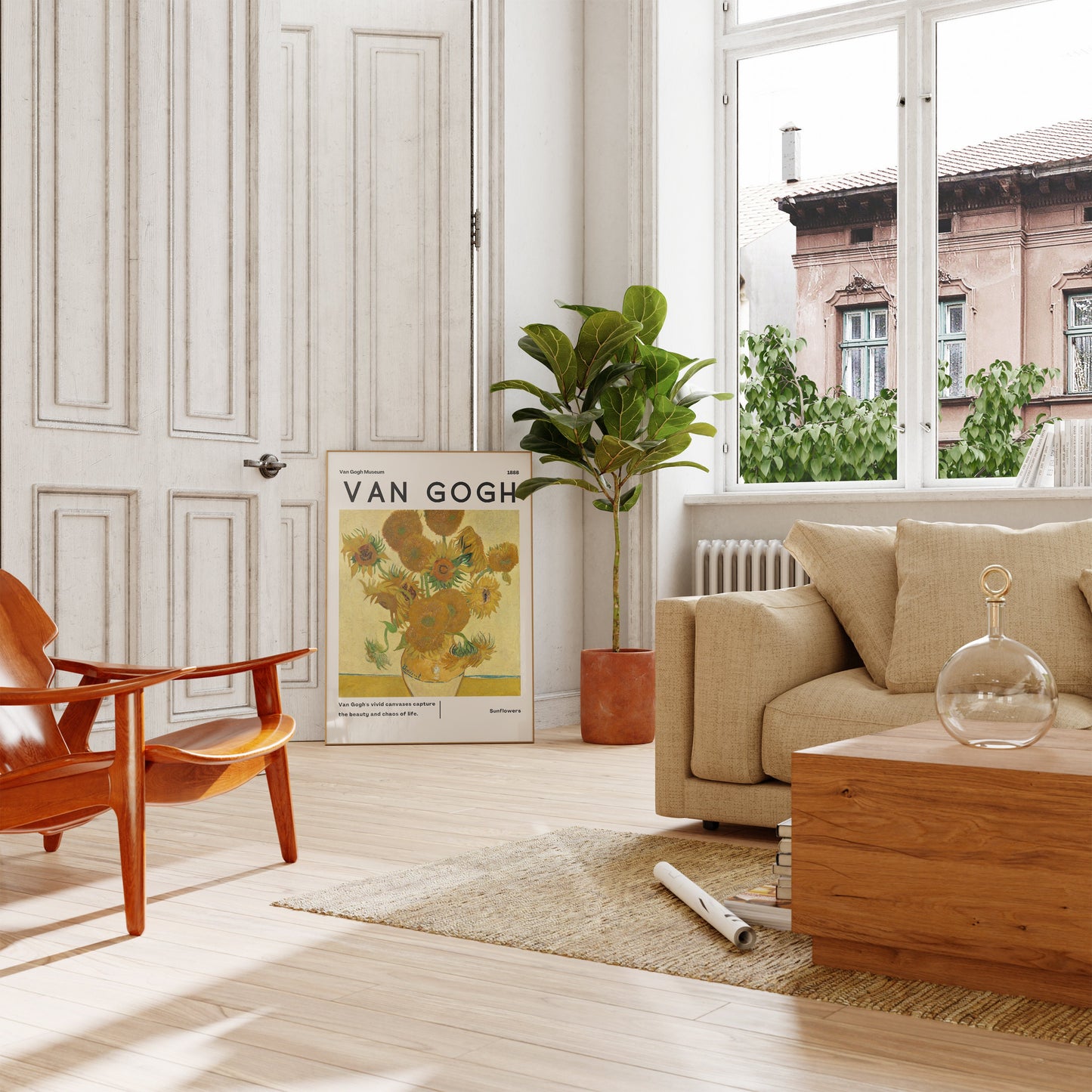 Vincent Van Gogh Poster - Modern Exhibition Wall Art, Van Gogh Print as Classic Art Painting, Impressionist Print as Trendy Home Decor