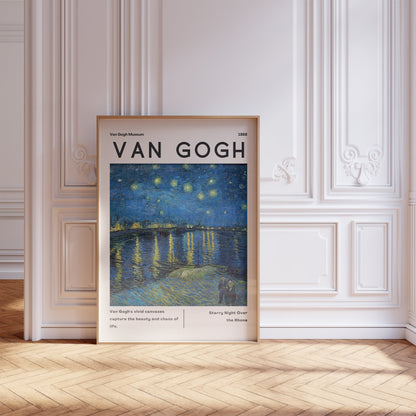 Vincent Van Gogh Poster - Modern Exhibition Wall Art, Van Gogh Print as Classic Art Painting, Impressionist Print as Trendy Home Decor