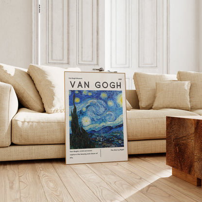 Vincent Van Gogh Poster - Modern Exhibition Wall Art, Van Gogh Print as Classic Art Painting, Impressionist Print as Trendy Home Decor