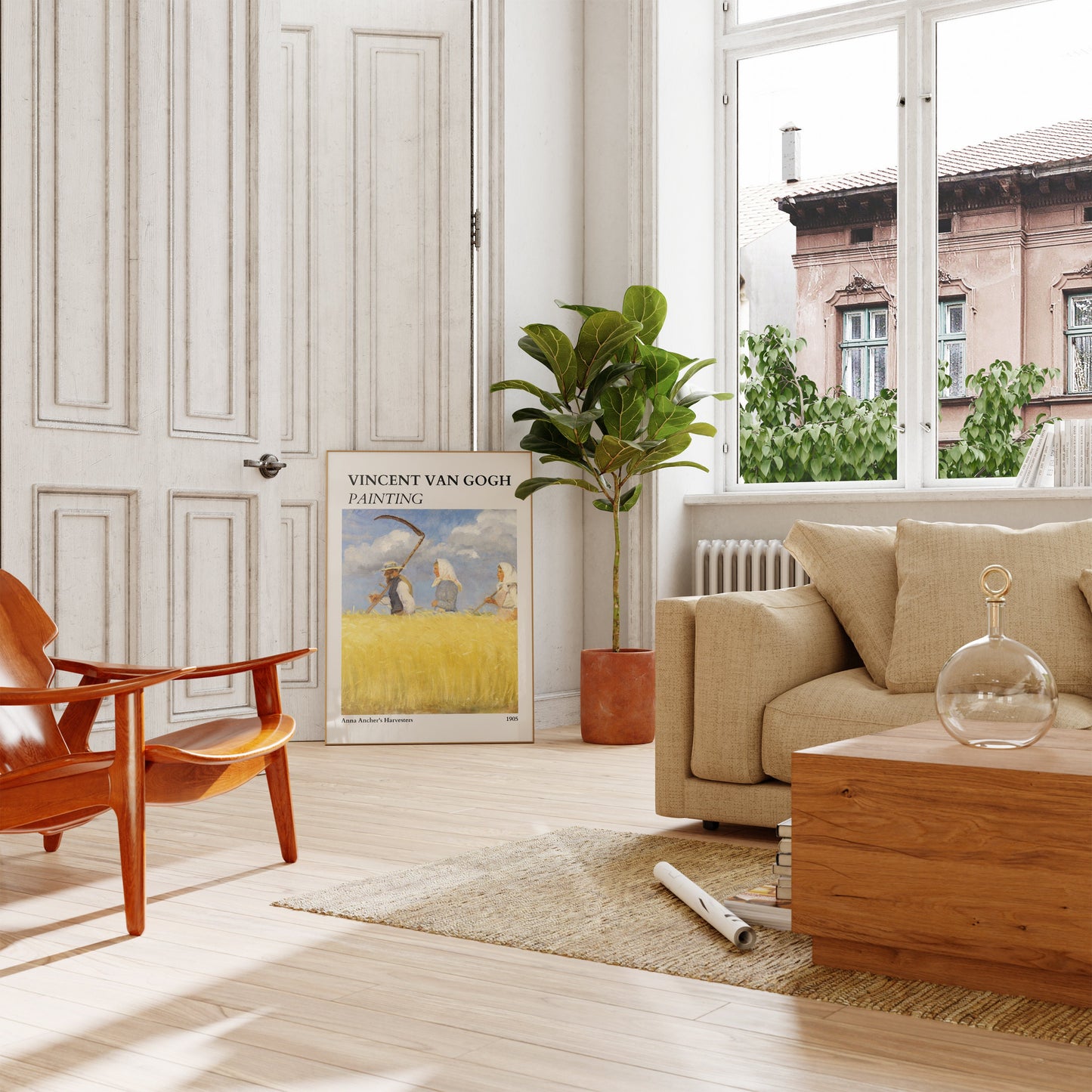 Vincent Van Gogh Poster - Modern Exhibition Wall Art, Van Gogh Print as Classic Art Painting, Impressionist Print as Trendy Home Decor