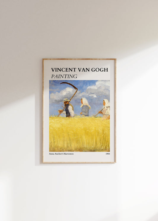 Vincent Van Gogh Poster - Modern Exhibition Wall Art, Van Gogh Print as Classic Art Painting, Impressionist Print as Trendy Home Decor