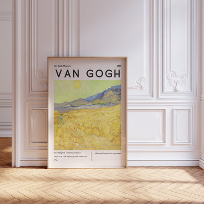 Vincent Van Gogh Poster - Modern Exhibition Wall Art, Van Gogh Print as Classic Art Painting, Impressionist Print as Trendy Home Decor