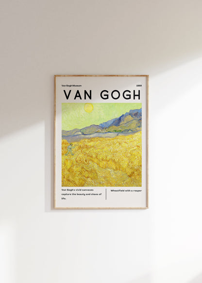Vincent Van Gogh Poster - Modern Exhibition Wall Art, Van Gogh Print as Classic Art Painting, Impressionist Print as Trendy Home Decor