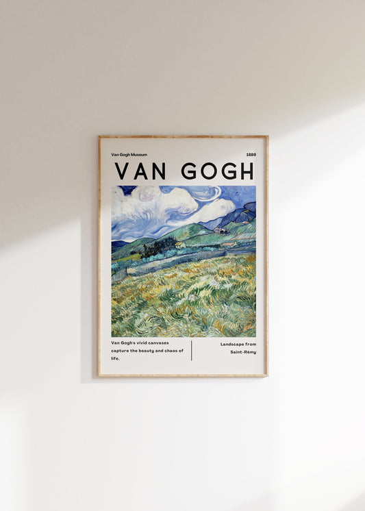 Vincent Van Gogh Poster - Modern Exhibition Wall Art, Van Gogh Print as Classic Art Painting, Impressionist Print as Trendy Home Decor
