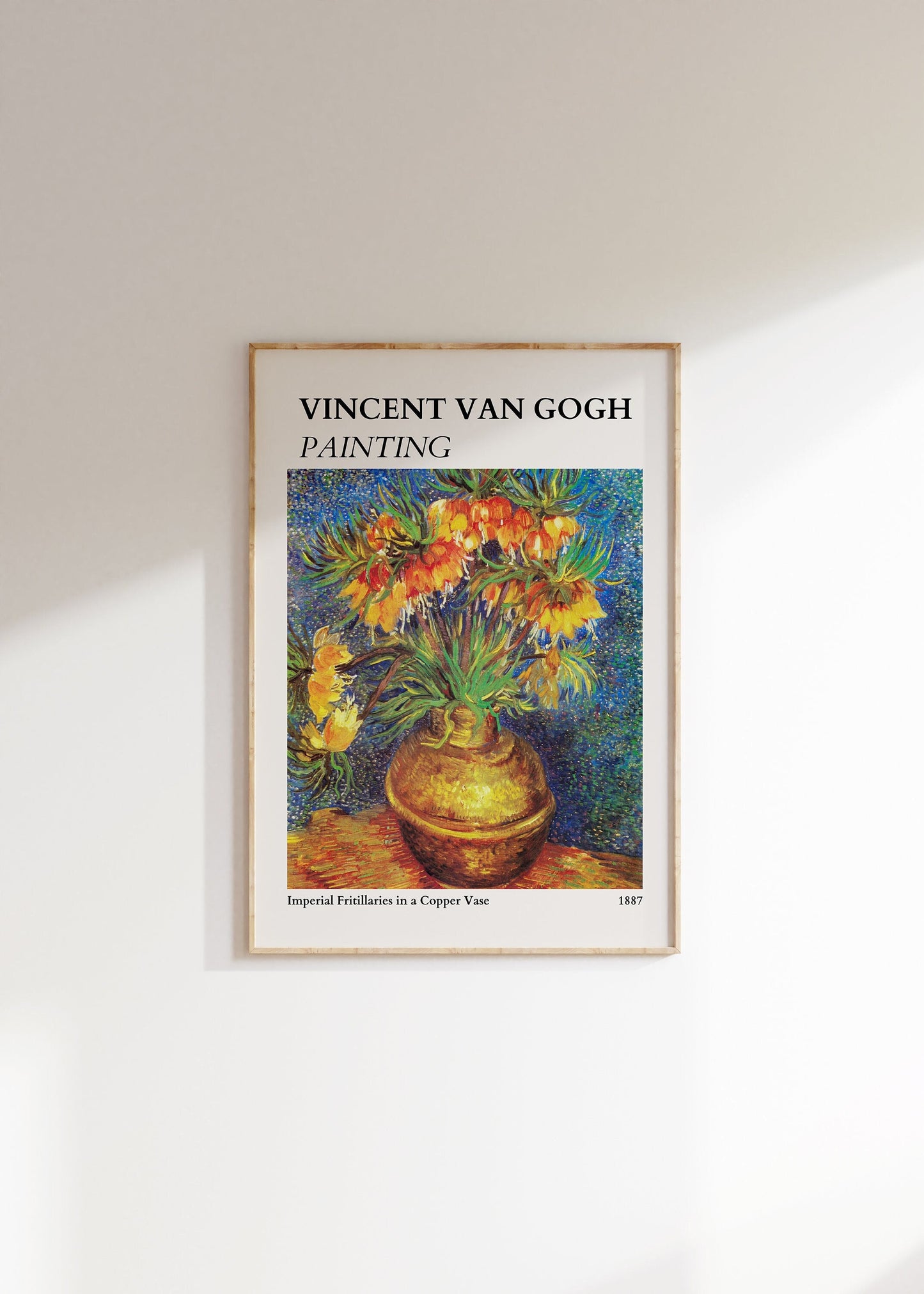 Vincent Van Gogh Poster - Modern Exhibition Wall Art, Van Gogh Print as Classic Art Painting, Impressionist Print as Trendy Home Decor