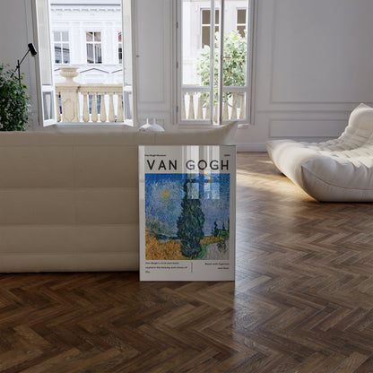 Vincent Van Gogh Poster - Modern Exhibition Wall Art, Van Gogh Print as Classic Art Painting, Impressionist Print as Trendy Home Decor