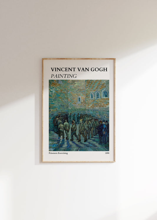 Vincent Van Gogh Poster - Modern Exhibition Wall Art, Van Gogh Print as Classic Art Painting, Impressionist Print as Trendy Home Decor