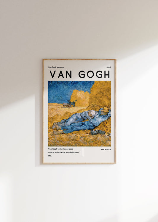 Vincent Van Gogh Poster - Modern Exhibition Wall Art, Van Gogh Print as Classic Art Painting, Impressionist Print as Trendy Home Decor