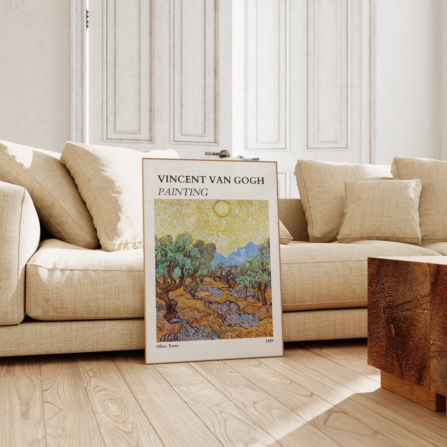 Vincent Van Gogh Poster - Modern Exhibition Wall Art, Van Gogh Print as Classic Art Painting, Impressionist Print as Trendy Home Decor