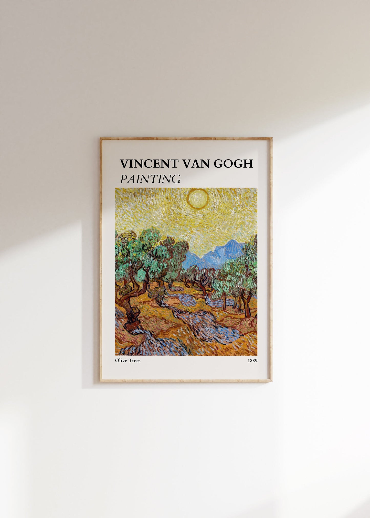Vincent Van Gogh Poster - Modern Exhibition Wall Art, Van Gogh Print as Classic Art Painting, Impressionist Print as Trendy Home Decor
