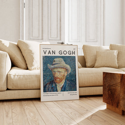 Vincent Van Gogh Poster - Modern Exhibition Wall Art, Van Gogh Print as Classic Art Painting, Impressionist Print as Trendy Home Decor
