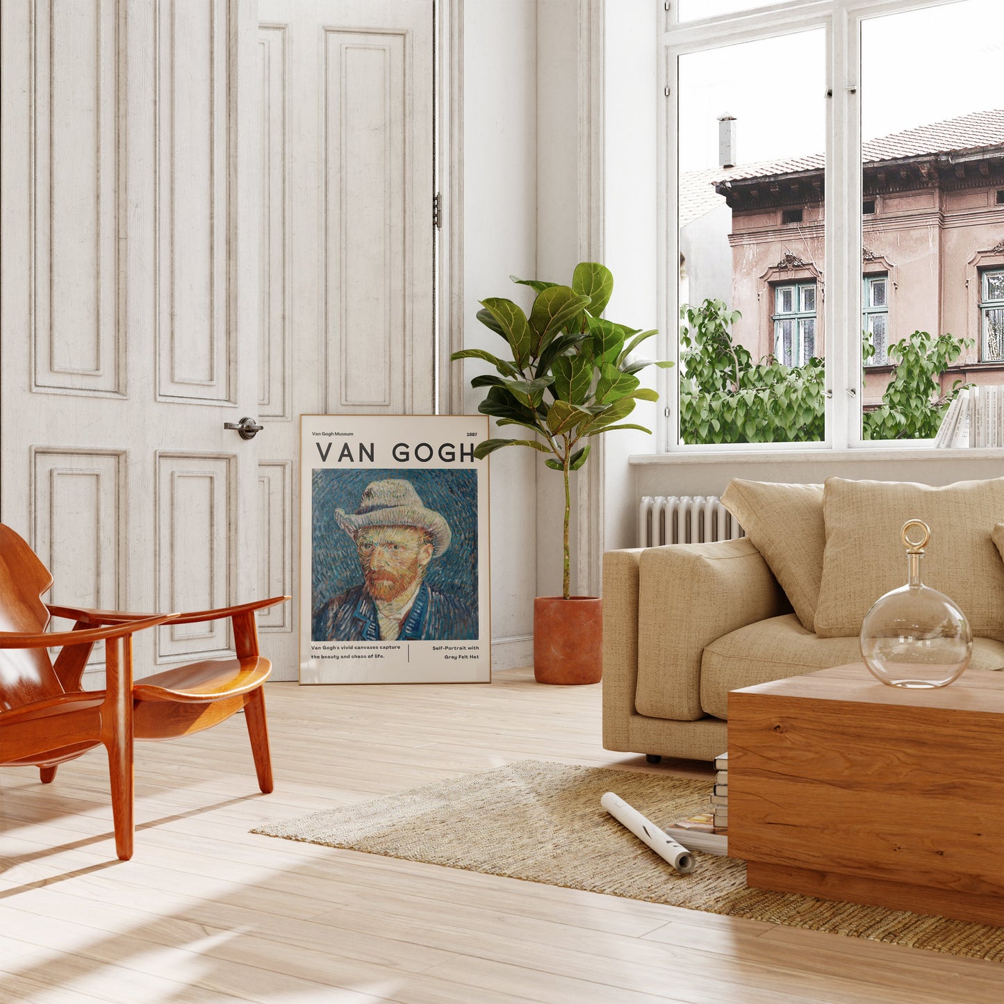 Vincent Van Gogh Poster - Modern Exhibition Wall Art, Van Gogh Print as Classic Art Painting, Impressionist Print as Trendy Home Decor