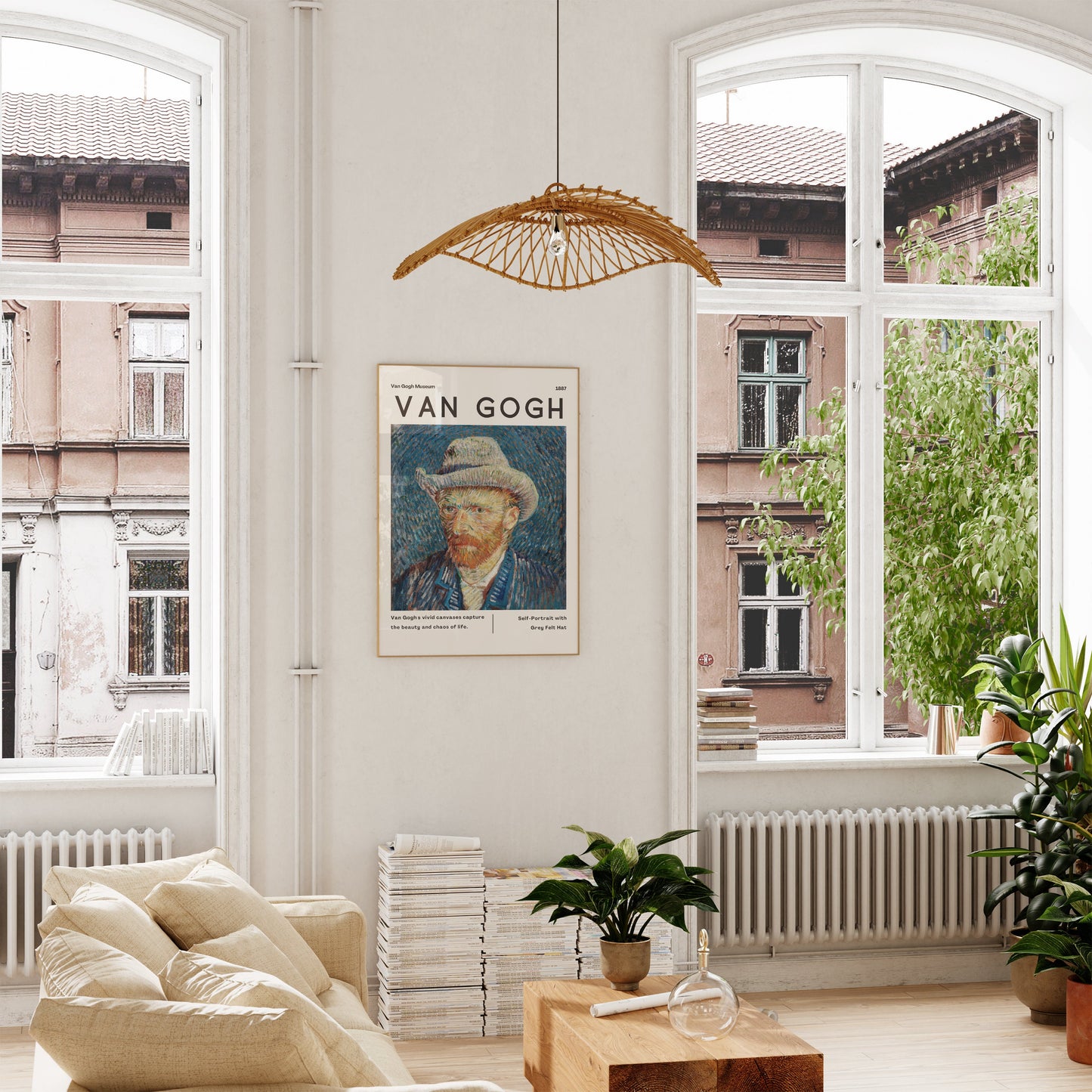 Vincent Van Gogh Poster - Modern Exhibition Wall Art, Van Gogh Print as Classic Art Painting, Impressionist Print as Trendy Home Decor