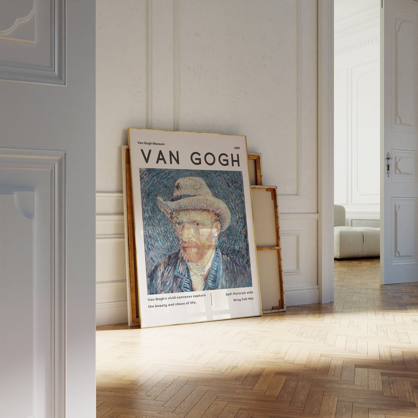 Vincent Van Gogh Poster - Modern Exhibition Wall Art, Van Gogh Print as Classic Art Painting, Impressionist Print as Trendy Home Decor
