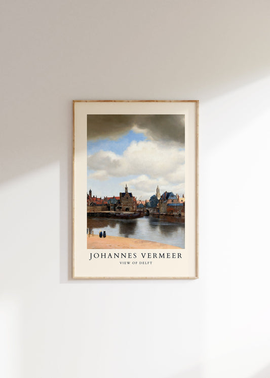Johannes Vermeer Poster, Vintage Gallery Art Print, Vermeer Print, Famous Art, Vintage Museum Print, Vermeer Vintage Wall Art, Ideal Gift