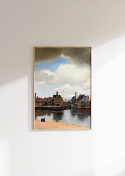 Johannes Vermeer Poster, Vintage Gallery Art Print, Vermeer Print, Famous Art, Vintage Museum Print, Vermeer Vintage Wall Art, Ideal Gift