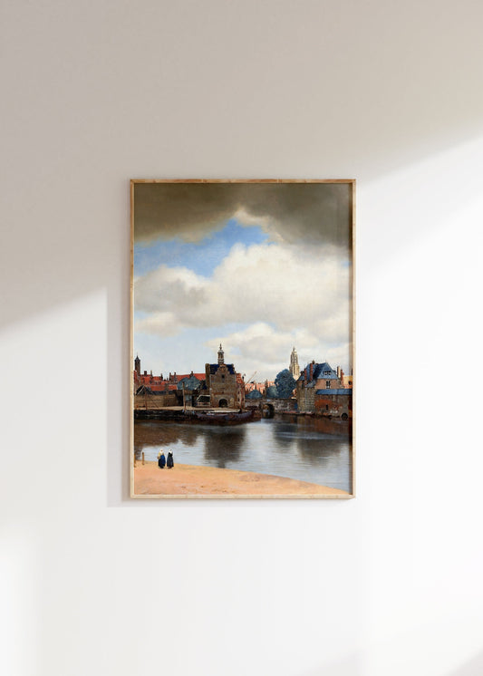 Johannes Vermeer Poster, Vintage Gallery Art Print, Vermeer Print, Famous Art, Vintage Museum Print, Vermeer Vintage Wall Art, Ideal Gift