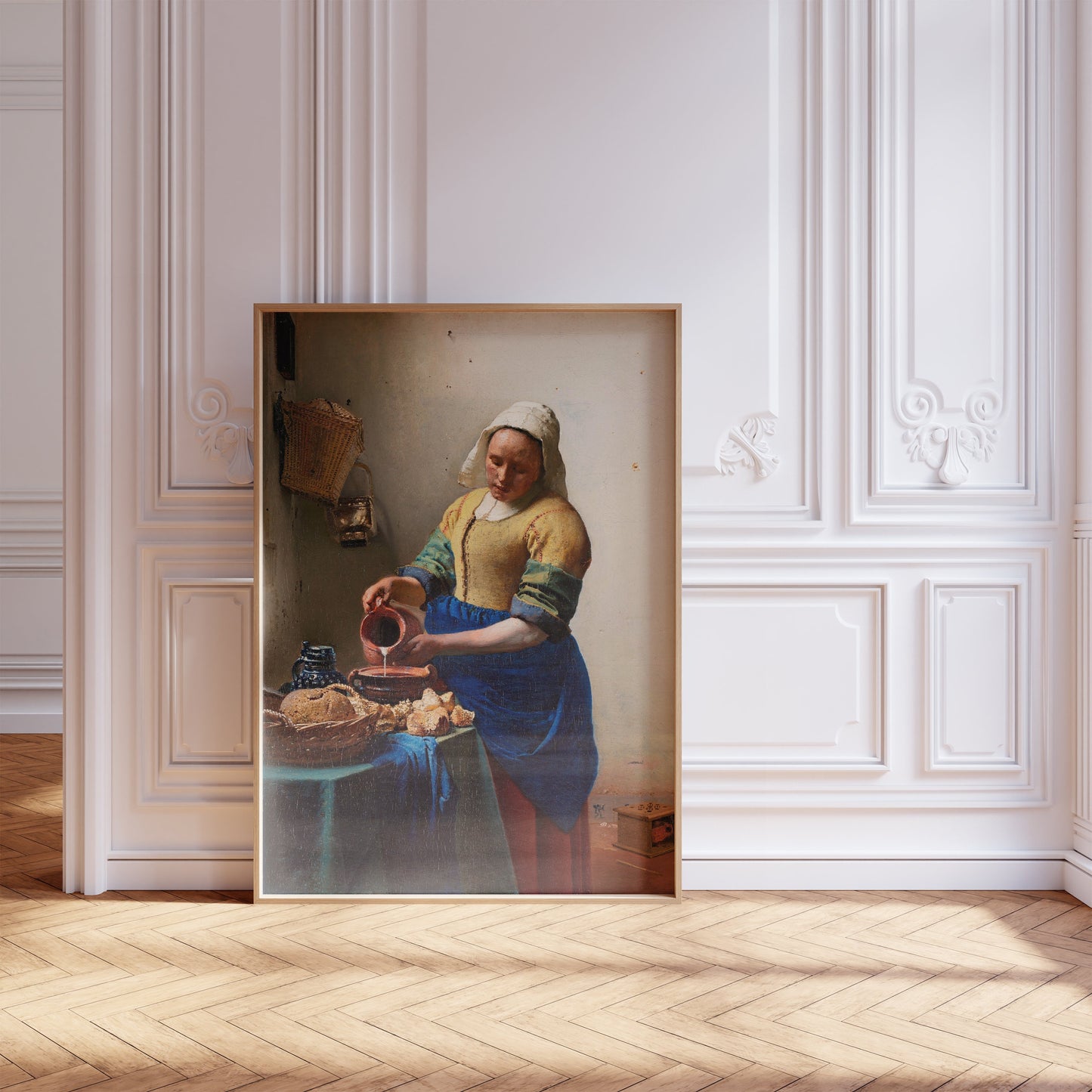 Johannes Vermeer Poster, Vintage Gallery Art Print, Vermeer Print, Famous Art, Vintage Museum Print, Vermeer Vintage Wall Art, Ideal Gift