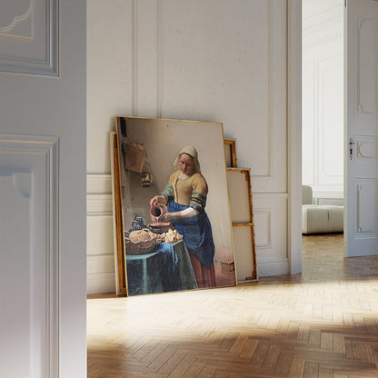 Johannes Vermeer Poster, Vintage Gallery Art Print, Vermeer Print, Famous Art, Vintage Museum Print, Vermeer Vintage Wall Art, Ideal Gift