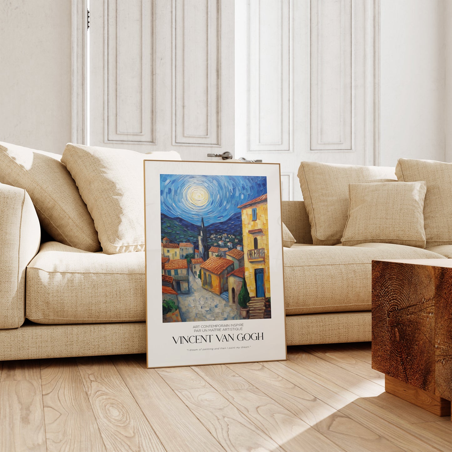 Vincent Van Gogh Poster - Modern Exhibition Wall Art, Van Gogh Print as Classic Art Painting, Impressionist Print as Trendy Home Decor