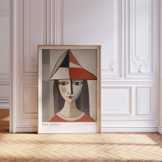 Pablo Picasso Poster, Abstract Vintage Art Print, Minimalist Gift Idea, Famous Artist Print, Gallery Picasso Print, Exhibition Line Art