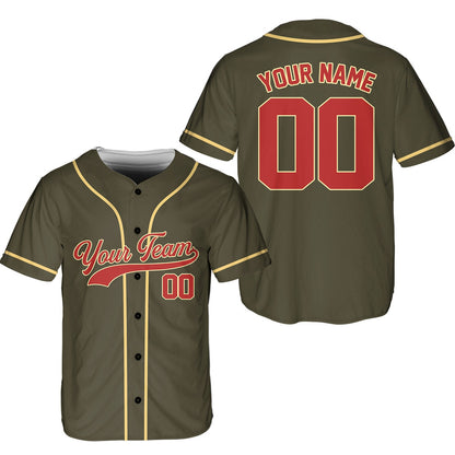Personalized Team Name And Number Baseball Jersey, Custom Baseball Jersey Shirt, Baseball Jersey Uniform For Baseball Fans Baseball Lovers