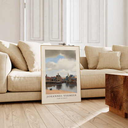 Johannes Vermeer Poster, Vintage Gallery Art Print, Vermeer Print, Famous Art, Vintage Museum Print, Vermeer Vintage Wall Art, Ideal Gift